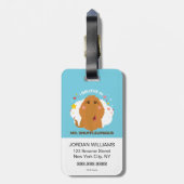 Étiquette À Bagage Je Crois En M. Snuffleupagus (Dos Vertical)