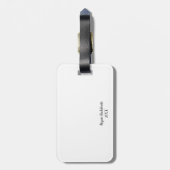 Étiquette À Bagage Je fais partie de l'équipe Enterrement de vie de j (Dos Vertical)