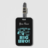 Étiquette À Bagage Je Me Suis Rendu À Big Bro (Devant Vertical)