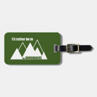 Je Préférerais Être Dans La Montagne Adirondacks