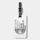 Étiquette À Bagage Je suis belle, je vais bien Bowling Gray (Devant Vertical)