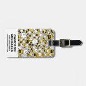 Étiquette À Bagage Je Suis Charlie Motif Brown (Devant horizontal)