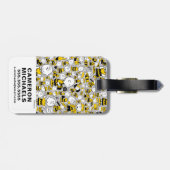 Étiquette À Bagage Je Suis Charlie Motif Brown (Dos horizontal)