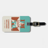 Étiquette À Bagage Je suis Fixin' To (Devant horizontal)