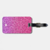 ÉTIQUETTE À BAGAGE JE SUIS FORTE PARCE QU'UNE FEMME FORTE M'A ÉLEVÉE (Dos horizontal)