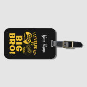 Étiquette À Bagage Je Suis Passé À Grand Frère (Devant Horizontal)