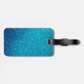 Étiquette À Bagage Je suis style drôle de parties scintillantes (Dos horizontal)