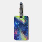Étiquette À Bagage Je suis une peinture spatiale de galaxie de (Dos Vertical)