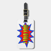 Étiquette À Bagage Je T'Ai Dit (Devant Vertical)