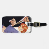 Étiquette À Bagage Je t'aime, maman Girl (Devant horizontal)