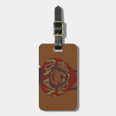 Étiquette À Bagage Je T'Aime ! Nakupenda Sana (Devant Vertical)