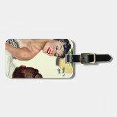 Étiquette À Bagage Je veux un homme (Devant horizontal)