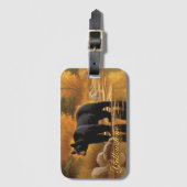 Étiquette À Bagage Jellowstone Luggage Bear (Devant Vertical)