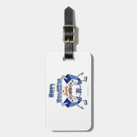 Étiquette À Bagage Jelly Doughnut (Devant Vertical)