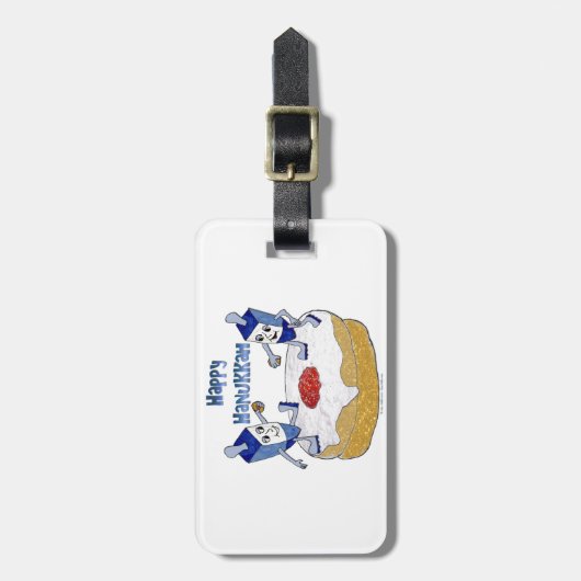 Étiquette À Bagage Jelly Doughnut (Devant Vertical)