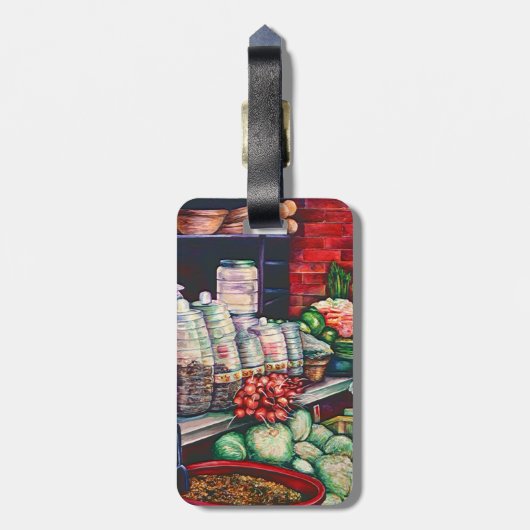 Étiquette À Bagage Jelly Jars de Jerry (Dos Vertical)