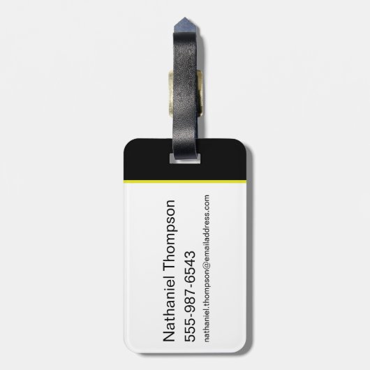 Étiquette À Bagage Jerry Seinfeld | Master of My Domain (Dos Vertical)