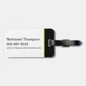 Étiquette À Bagage Jerry Seinfeld | Master of My Domain (Dos horizontal)