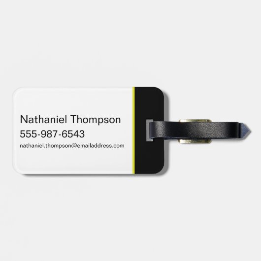 Étiquette À Bagage Jerry Seinfeld | Master of My Domain (Dos horizontal)