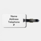 Étiquette À Bagage Jésus-Christ "à trois dimensions" d'or : Conquiert (Dos horizontal)