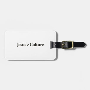 Étiquette À Bagage Jésus > Culture Tee - Foi Audacieuse. Vérité simpl