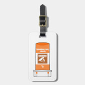 Étiquette À Bagage Jet Ski Est Ma Drogue (Devant Vertical)