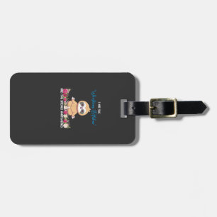 Étiquette À Bagage J'étais comme Tee Sloth Yoga Méditation Machine à 