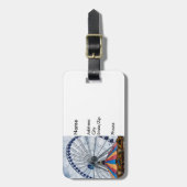 Étiquette À Bagage Jetée de la Marine Ferris (Devant Vertical)