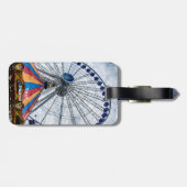 Étiquette À Bagage Jetée de la Marine Ferris (Dos horizontal)