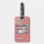 Étiquette À Bagage Jeter un coup d'oeil de chaton (Dos Vertical)