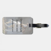 Étiquette À Bagage Jeu de chèvre d'enfant (Dos horizontal)