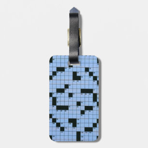 Étiquette À Bagage Jeu de mots croisé