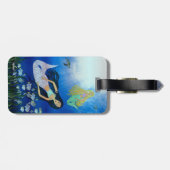 Étiquette À Bagage Jeu sous-marin (Sirène) (Dos horizontal)