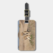 Étiquette À Bagage Jeunes lions (Devant Vertical)