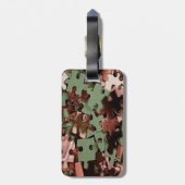 Étiquette À Bagage Jigsaw Puzzle (Dos Vertical)