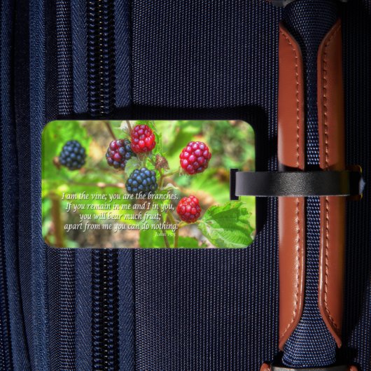 Étiquette À Bagage John 15:5 (Verso Insitu 2)