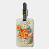 Étiquette À Bagage John Tenniel | Le lapin blanc (Devant Vertical)