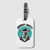 Étiquette À Bagage Johnny Quest (Devant Vertical)