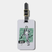 Étiquette À Bagage Joker Avec Golf Club (Devant Vertical)