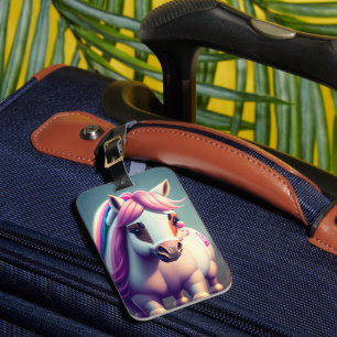 Étiquette À Bagage Joli 3d Spirit Pony 2