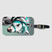 Étiquette À Bagage Joli 3d Spirit Pony 7 (Devant Horizontal)