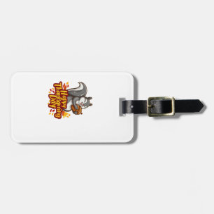Étiquette À Bagage Joli écureuil de Thanksgiving heureux T-Shirt clas