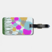 Étiquette À Bagage Joli Fleur sauvage (Dos horizontal)