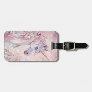 Étiquette À Bagage Joli porte-bagages licorne