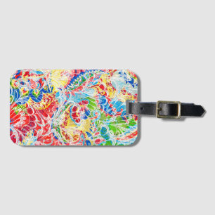 Étiquette À Bagage Joli portefeuille vintage floral samsung galaxy co