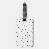 Étiquette À Bagage Jolie équipe moderne de calligraphie Mariée person (Dos Vertical)