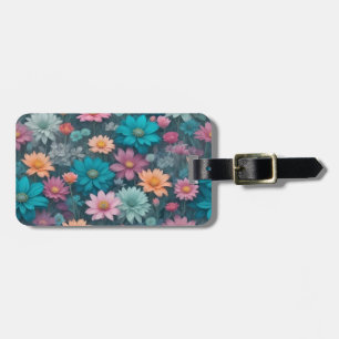 Étiquette À Bagage Jolies fleurs de printemps