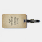 Étiquette À Bagage Jote Red Fox Wilderness Nature Photographie (Dos horizontal)