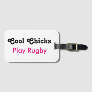 Étiquette À Bagage Jouer au rugby des cool