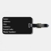 Étiquette À Bagage Jouer des symboles de cartes (Dos horizontal)